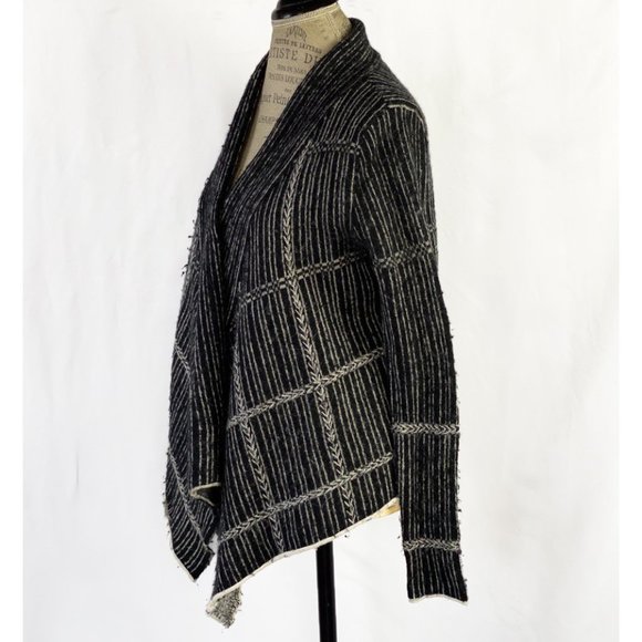 Anthropologie Sparrow Morning Tide Loop Open Cardigan - Picture 4 of 11